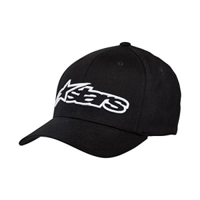 Bild av Alpinestars Svart flexfit Keps Blaze Black/White @ Hatstore