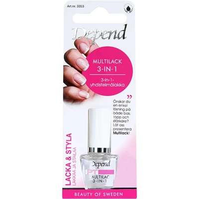 Bild av Depend Multi Nail Polish 3 in 1