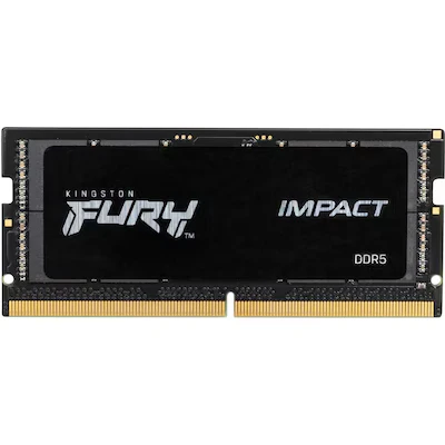 Bild av Kingston FURY Impact PnP 32 GB 5600MT/s DDR5 CL40 SODIMM Notebook spelminne enkel modul KF556S40IB