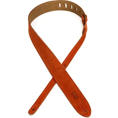 Bild av Levy&#039;s Leathers Mockarem, handborstad gitarrrem, 5 cm (2 tum), koppar (MS12 CPR)
