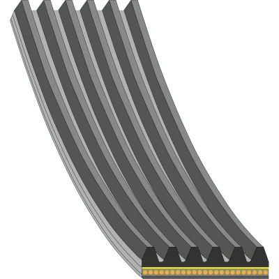 Bild av FEBI BILSTEIN 181267 Courroie Poly V 1842 6 EPDM (éthylène propylène diène caoutchouc) CHEVROLET: Cruze Berline
