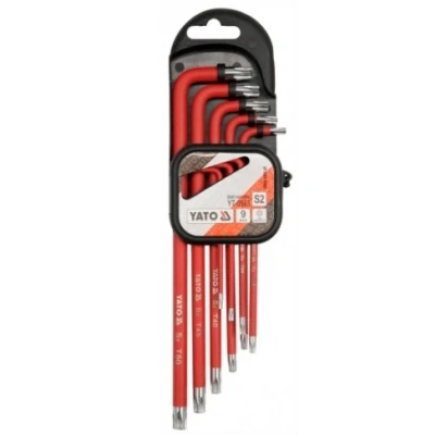 Bild av YATO YT 0563 Ensemble de tournevis coudés T10 T50 9