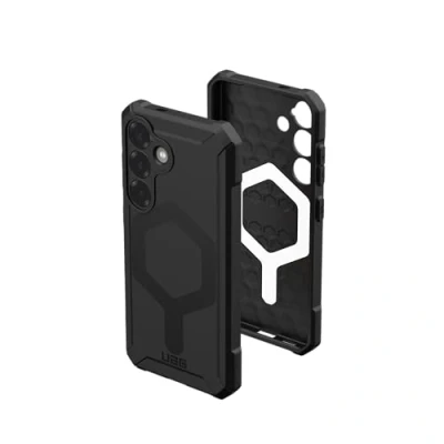 Bild av URBAN Armor GEAR Essential MS Case Samsung Galaxy S25 Fodral (&quot;Designed for Samsung&quot; certifierat, optimerad trådlös / magnetisk laddning, 4,6 m fallskydd) svart