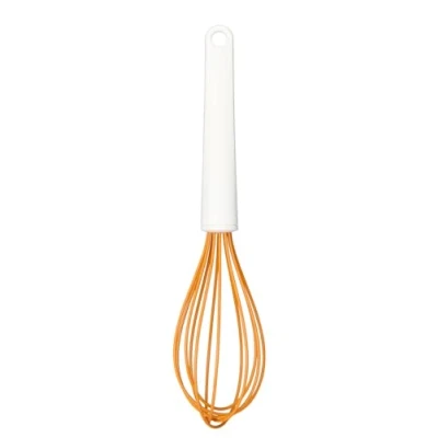 Bild av Fiskars ballongvisp med silikonbelagda spröt, längd: 29,7 cm, plast/silikon, orange/vit, Functional Form, 1023613