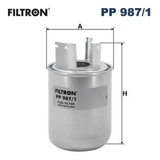 Bild av FILTRON PP 987/1 Filtre à Carburant de conduite RENAULT: Kadjar, Koleos 2