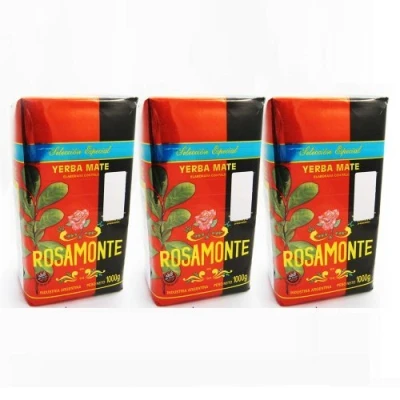 Bild av Yerba Mate Rosamonte Seleccion special x 3 kg Argentina te löst örtblad av