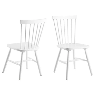 Bild av AC Design Furniture Susanne matstol, B: 48,5 x T:48 H: 86 cm vit, 2 pcs