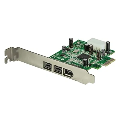Bild av StarTech.com 3 port 800 400 FireWire PCI Express gränssnitt kombokort PCIe kort e 1 x 1394A 2 1394B