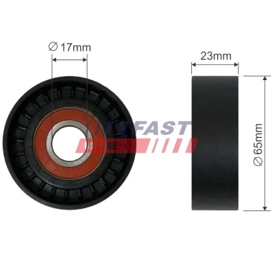 Bild av FAST FT44007 Poulie tendeur, courroie crantée PEUGEOT: 407 Berline, 308 I 3/5 portes, 508 CITROËN: DS5 5 C5 3, C4 II portes