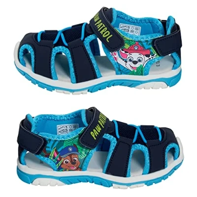 Bild av Paw Patrol Barnsandaler, stängda sportsandaler för pojkar jaga, öppna sommarskor promenader., Material: Polyester, 28 EU