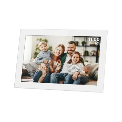 Bild av Projektor Kruger &amp;amp Matz FRAMEO Wi Fi 10,1 digital fotoram Vit