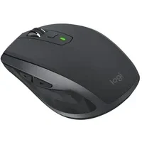 Bild av Logitech MX Anywhere 2S Trådlös, Multi Device, Bluetooth, 2.4 GHz Mus med Unifying USB mottagare, 200 till 4000 DPI All Surface Laser Tracking, 7 Knappar, Bärbar/PC/Mac/iPad OS Svart
