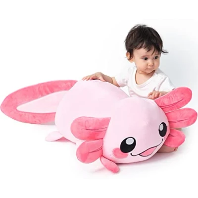 Bild av corimori Large XXL Axolotl Beeps plysch Cuscino 85 cm Kawaii