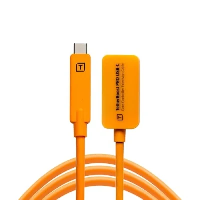 Bild av Tether Tools TetherBoost Pro USB C Core Controller Extension Cable förlängning för kabel (orange)
