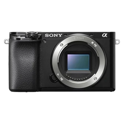 Bild av Sony a6100 ILCE 6100 Digitalkamera spegellöst 24.2 MP APS C 4 K / 30 fps endast stomme Wi Fi, NFC, Bluetooth svart