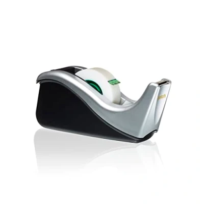 Bild av Scotch C60 ST Magic Tejp Dispenser och 1 rulle, Silver/Svart, 18.21 x 7.01 7.7 cm