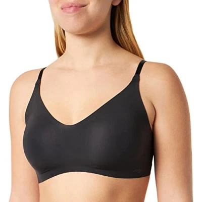 Bild av Sloggi Dam Zero Microfiber 2.0 H Bralette topp, svart, XS