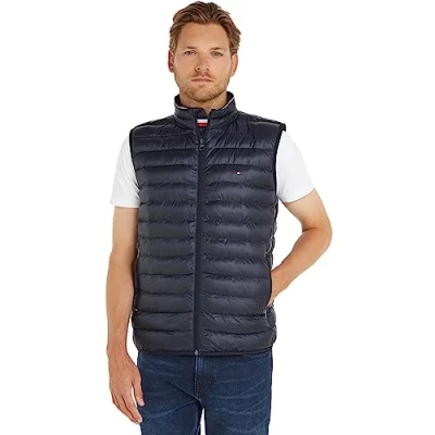 Bild av Tommy Hilfiger Packable Recycled Väst, Storlek: XS, Desert sky