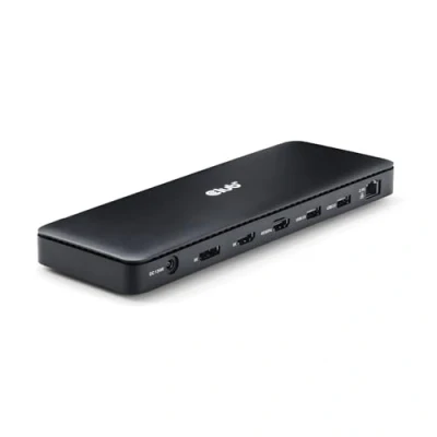 Bild av Club 3D 12 in 1 docking station USB C / USB4 Thunderbolt 3 4 2 x HDMI DP 2.5GbE