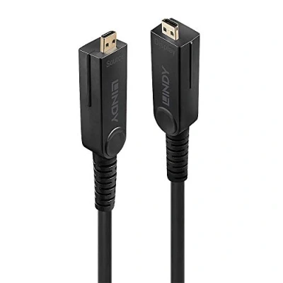 Bild av 70 m fiberoptisk hybrid mikro HDMI 2.0 18G kabel med avtagbara och DVI anslutningar