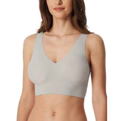 Bild av Schiesser Dam bustier med kuddar osynlig mjuk, Grå jaspe_181767, 38