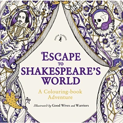 Bild av Escape to Shakespeare&#039;s World: A Colouring Book Adventure