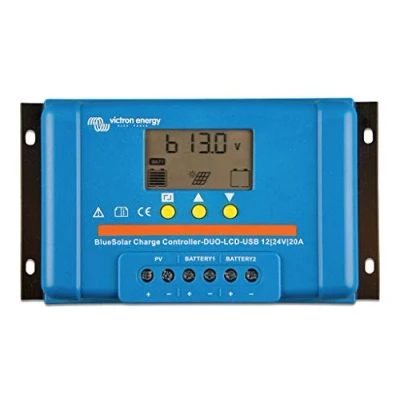 Bild av Victron Energy PWM Duo LCD&amp;USB 12/24V 20A laderegulator