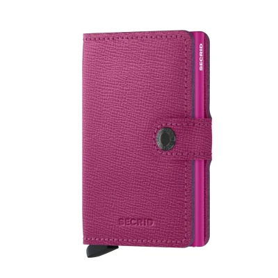 Bild av Secrid Miniwallet Crisple Fuchsia Gratis gravyr