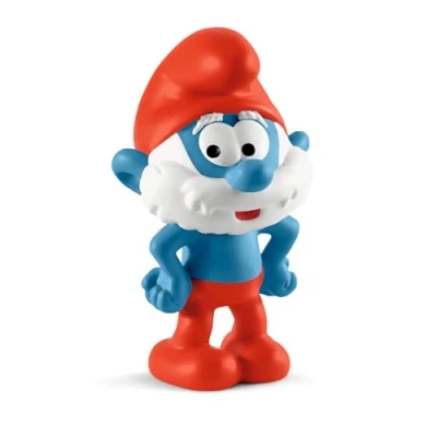 Bild av schleich 20814 Papa smurf, för barn från 3+ år, The Smurfs figur