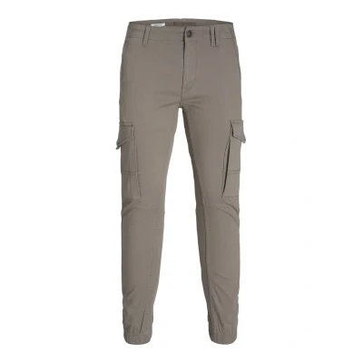 Bild av Jack &amp; Jones Junior Jjipaul Jjflake AKM 542 NOOS Cargobyxor för barn, Storlek: 140, Beige