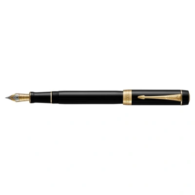 Bild av Parker Duofold Black &amp; Gold FP M
