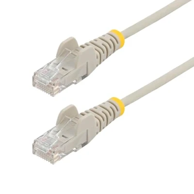 Bild av StarTech.com 3m CAT6 cable grey Slim patch Cord Snagless LSZH 3 m Grå meter