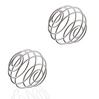 Bild av 2 st kosttillskott skakboll visp boll shaker kopp flaska mixer protein blandningsboll (diameter 5,6 cm)