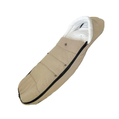 Bild av Brogtorl Universell fotmuff för barnvagnstillbehör kompatibel med Babyzen YOYO YOYO2 barnvagnar (beige)