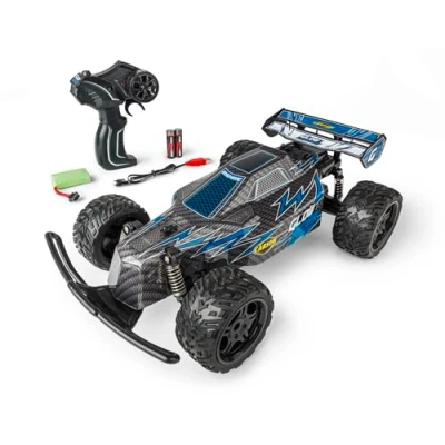 Bild av Carson 500404299 1:12 Glow Rider 2.4GHz 100% RTR blå RC , för barn, fjärrstyrt, komplett set