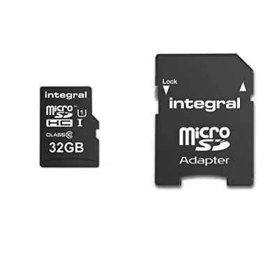 Bild av Integral UltimaPro MicroSDHC klass 10 minneskort upp till 90 MB/s 32 GB Svart