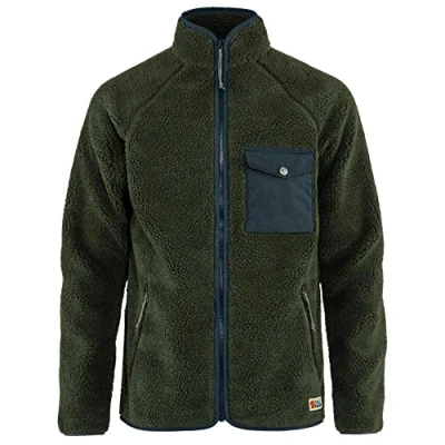 Bild av Fjällräven Herr Vardag Pile M fleece, Mörk skogsgrön, XL, XL