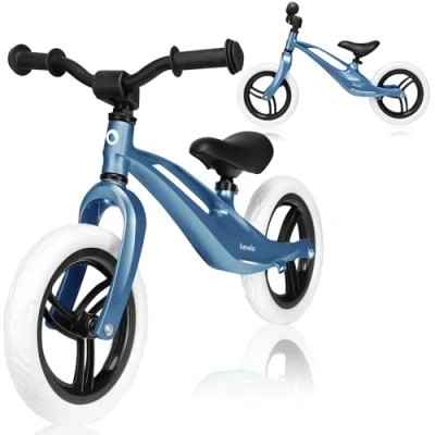 Bild av LIONELO Bart Löparcykel Från 2 År Upp Till 30 Kg, Magnesiumram, 12 Tums Hjul, Ratt Och Sadel Justerbara I Höjdled, Rattlås, Fotstöd, Bärhandtag, Ultralätt