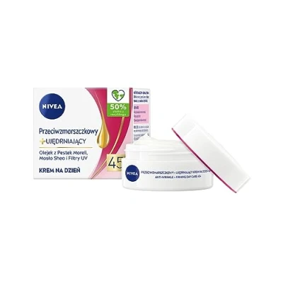 Bild av NIVEA anti rynk + uppstramande dag ansiktskräm 45+, 50 ml