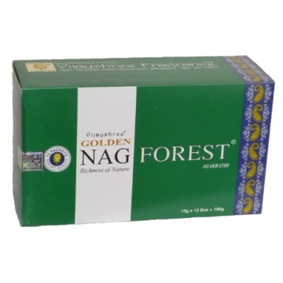 Bild av WLM Rökelselåda 12 fodral 15 gram Golden NAG Forest