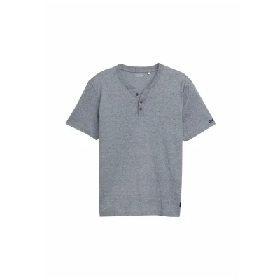 Bild av TOM Tailor Henley Tshirt bas, Storlek: XXL, Navy white fine stripe