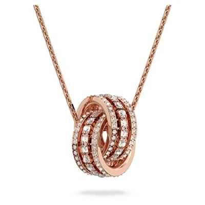 Bild av Swarovski Further Pendant Double Halsband, Storlek: One Size, White