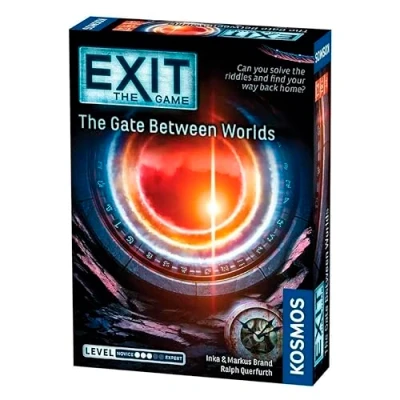 Bild av Thames &amp; Kosmos EXIT: The Gate Between Worlds Level: 3/5 Unique Escape Room Game 1 4 Players Puzzle Solving Strategy Board Games for Adults Kids, Ages 10+ 692879