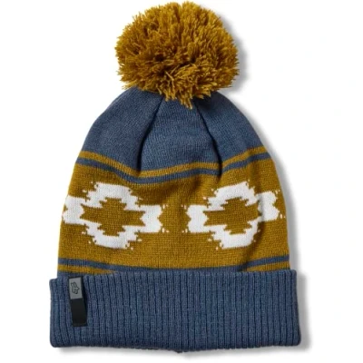 Bild av Fox Grå Pom Beanie Full Flux Deep Cobalt @ Hatstore