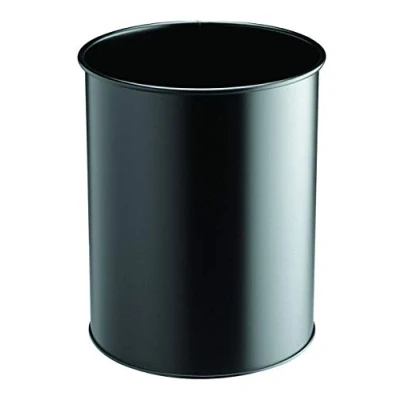 Bild av Durable 330101 Papperskorg Metall 15L, svart