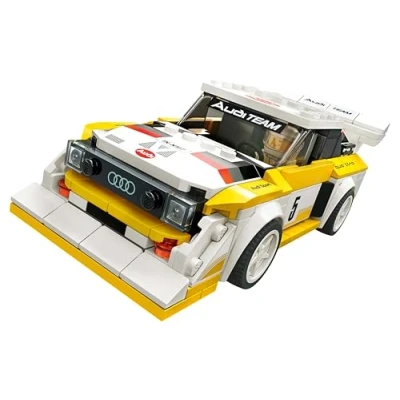 Bild av LEGO 76897 Speed Champions 1985 Audi Sport quattro S1, Byggsats med Minifigur för Barn 7+ år