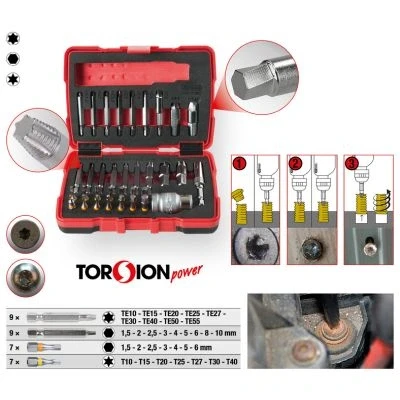 Bild av KS TOOLS 150.7060 Embouts tournevis pour perceuse 1/4 6,3mm Héxagonal extérieur
