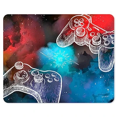Bild av younikat Gaming musmatta I 19 x 24 cm halkfri spelare, pojkar, tonåringar, cool dv_696