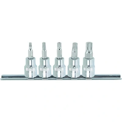 Bild av KS Tools 918.3773 3/8&quot; CHROMEplus bit hylssats, XZN 5 delars M4 M10