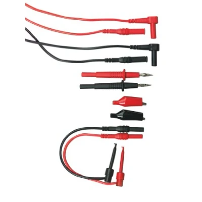 Bild av Extech Instrument TL809 elektronisk testledningskit, svart/röd